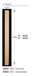 Wood Balusters & Newel Stair Parts 4003: Intermediate Newel | Stair Part Pros