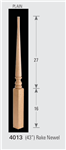 Wood Baluster & Newel Stair Parts Series 4013: Rake Newel | Stair Part Pros