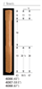 Wood Balusters & Newel 4087: Profiled Second Floor Landing Newel | Stair Part Pros