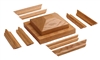4094-CT Cap & Trim - Crown Heritage Box Newels for Stairs | Stair Part Pros
