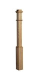 Wooden Stair Parts - 4176 Series Wood Newel Posts Staircase | Stair Part Pros