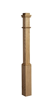 Wooden Stair Parts - 4176 Series Wood Newel Posts Staircase | Stair Part Pros