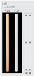 Wood Baluster & Newel Stair Parts Series 5060: Square Baluster | Stair Part Pros