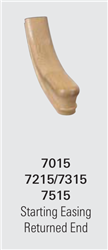 Crown Heritage Stair Parts - 7015 Starting Easing Handrail Fittings | Stair Part Pros