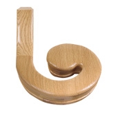Crown Heritage Stair Parts - 7335 Starting Volute Handrail Fittings | Stair Part Pros