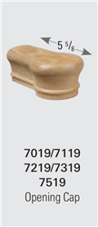 7519 Opening Cap - Handrail Staircase Fittings | Stair Part Pros