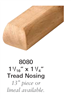 Stair Moldings, Brackets, & Rosettes 8080: Staircase Tread Nosing  | Stair Part Pros