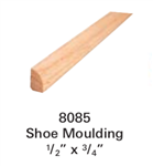 Stair Moldings, Brackets, & Rosettes 8085: Staircase Shoe Molding  | Stair Part Pros