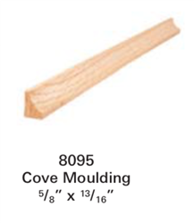 Stair Moldings, Brackets, & Rosettes 8095: Staircase Cove Molding  | Stair Part Pros