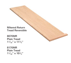 Crown Heritage Stair Parts Stair Parts 8170MR: Mitered Tread | Stair Part Pros