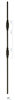 Iron Stair Baluster Parts - C2767: 44" Double Beehive Baluster  | Stair Part Pros