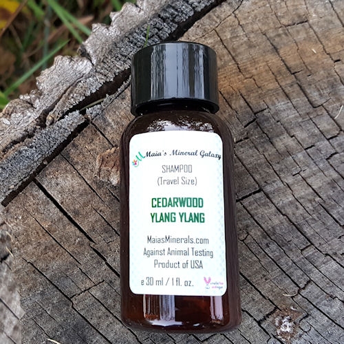 Organic Shampoo | Cedarwood Ylang Ylang | Maia's Mineral Galaxy