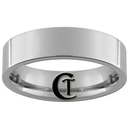 6mm Pipe Tungsten Carbide Ring.