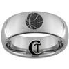 8mm Dome Tungsten Carbide Basketball Design