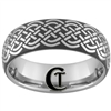 8mm Dome Tungsten Carbide Celtic Design