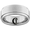 9mm One Step Pipe Tungsten Carbide Ring