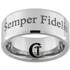 10mm Beveled Tungsten Carbide Marines Semper Fidelis Design.