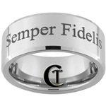 10mm Beveled Tungsten Carbide Marines Semper Fidelis Design.