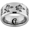10mm Beveled Tungsten Carbide Mega Man Design