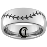 10mm Dome Tungsten Carbide Baseball Stich Design