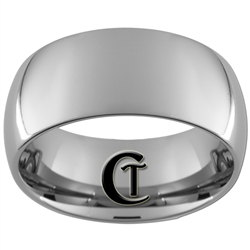 10mm Tungsten Carbide Dome Polish Ring