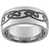 10mm Dome Tungsten Carbide Celtic Design