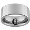 10mm Pipe Tungsten Carbide Polished Ring