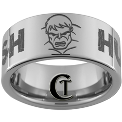 10mm Pipe Tungsten Carbide Hulk Smash Design