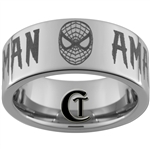 10mm Pipe Tungsten Carbide Spiderman Design