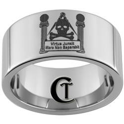 12mm Pipe Tungsten Carbide Masonic Pillar Design