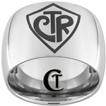 14mm Dome Tungsten Carbide CTR Ring Design