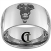 14mm Dome Tungsten Carbide Biker Design