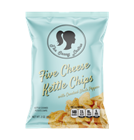 Five Cheese Kettle Chips 2 oz 6 Pack
