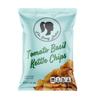 Tomato Basil Kettle Chips 2 oz 6 Pack