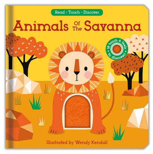 Animals of the Savanna (Read, Touch, Discover)