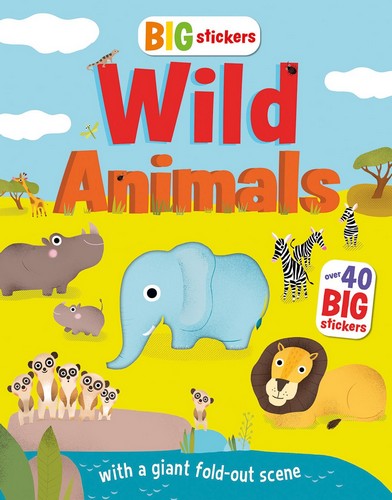 Big Stickers Wild Animals