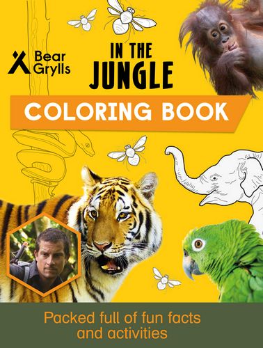 In the Jungle (Bear Grylls Coloring Book)