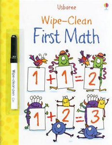 Wipe-Clean First Math