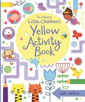 Little Children's Yellow Activity Book