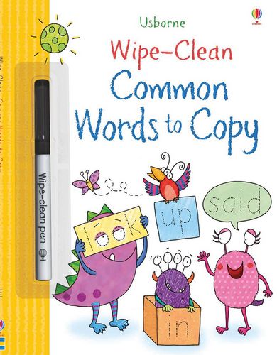 Wipe-Clean Common Words to Copy