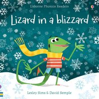 Lizard in a blizzard