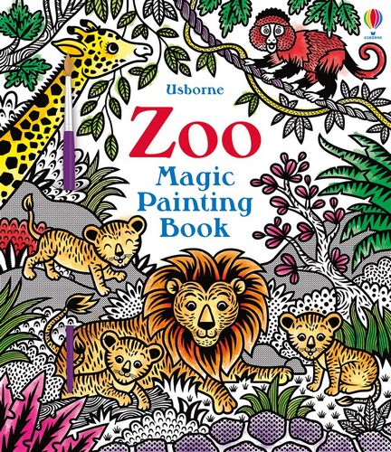 Zoo Magic Painting Book