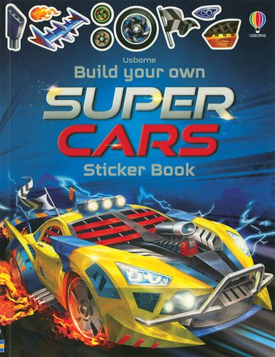 Build Your Own Supercars Sticker Book
