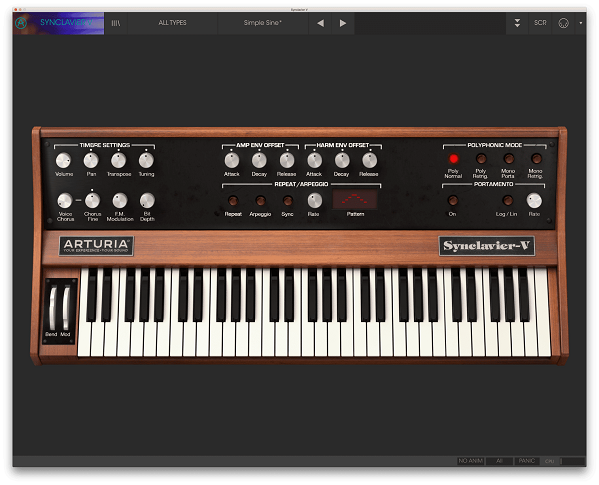 Arturia Synclavier V - Virtual Instrument (Download)