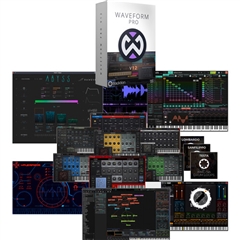tracktion Waveform Pro 12 Music Production and Software + Studio Bundle (Download)