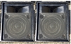 Floor Monitors Custom 15 in 2 way passive 350 watt PAIR , used
