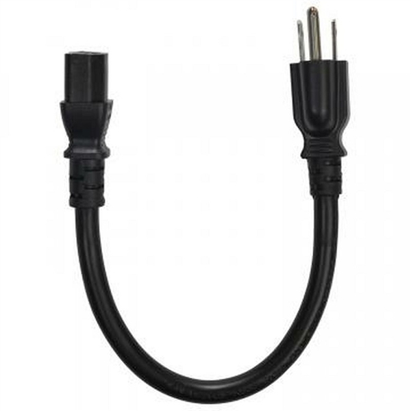 Furman Sound 15 Amp NEMA 5-15P to IEC-60320-C13 Power Cord, 1'