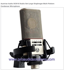 Austrian Audio OC818 Studio Set SINGLE Large-Diaphragm Multi-Pattern Condenser Microphone