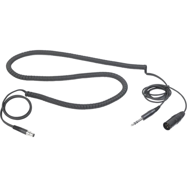 AKG MK HS Studio D - Headset cable for Studio, Moderators, Commentators (3pin XLR male, 1/4" jack)