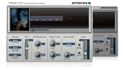 Antares Audio Technologies THROAT Evo - Physical Modeling Vocal Designer ( License code Download)